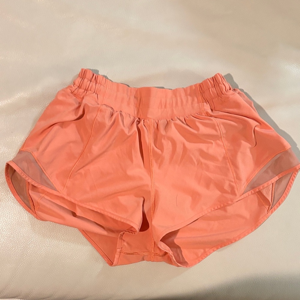 Peach Women's Athletic Shorts